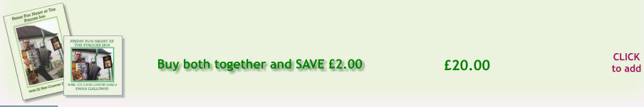 CLICK to add £20.00   Buy both together and SAVE £2.00