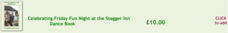 CLICK to add 10.00 Celebrating Friday Fun Night at the Stagger Inn Dance Book